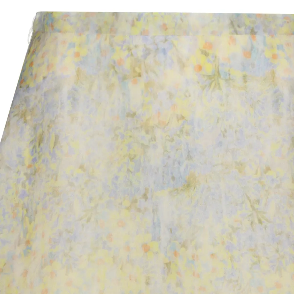 Alberta Ferretti Tie-Dyed Midi Skirt