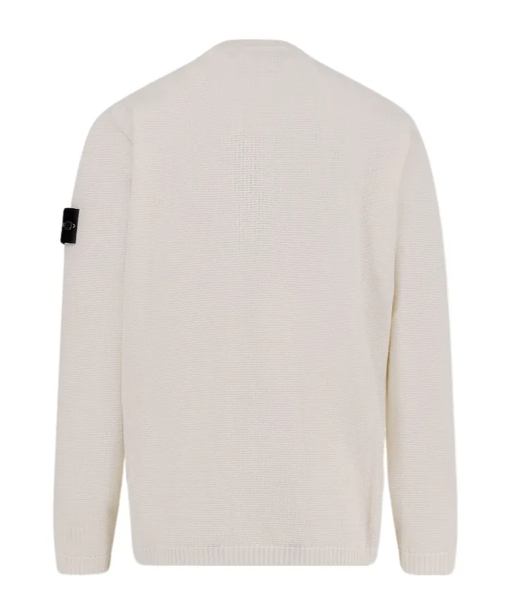 Stone Island Logo Patch Crewneck Jumper