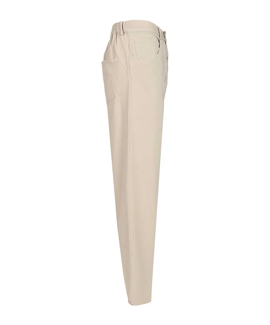 Casual Pants With Belt Loops