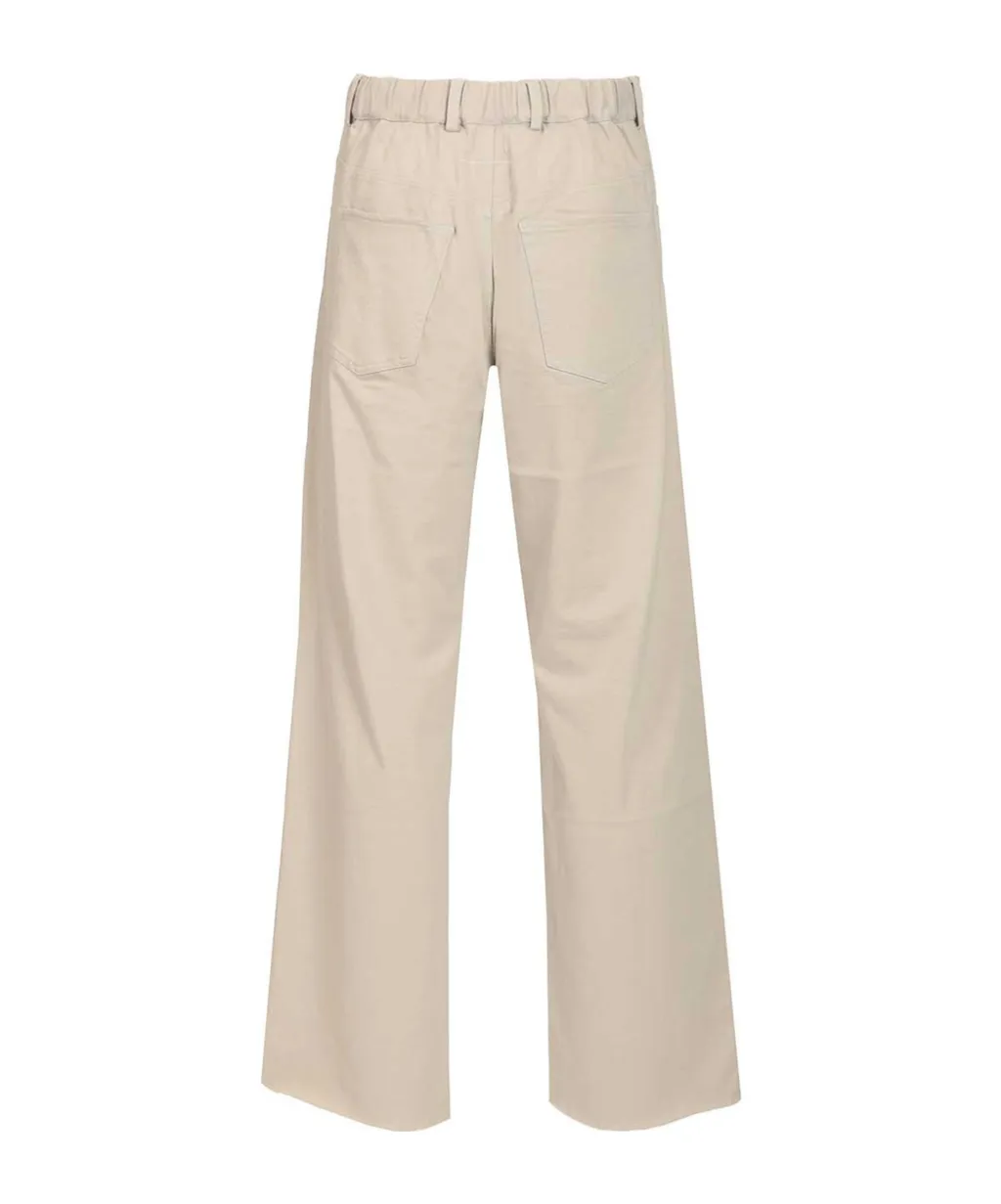 Casual Pants With Belt Loops