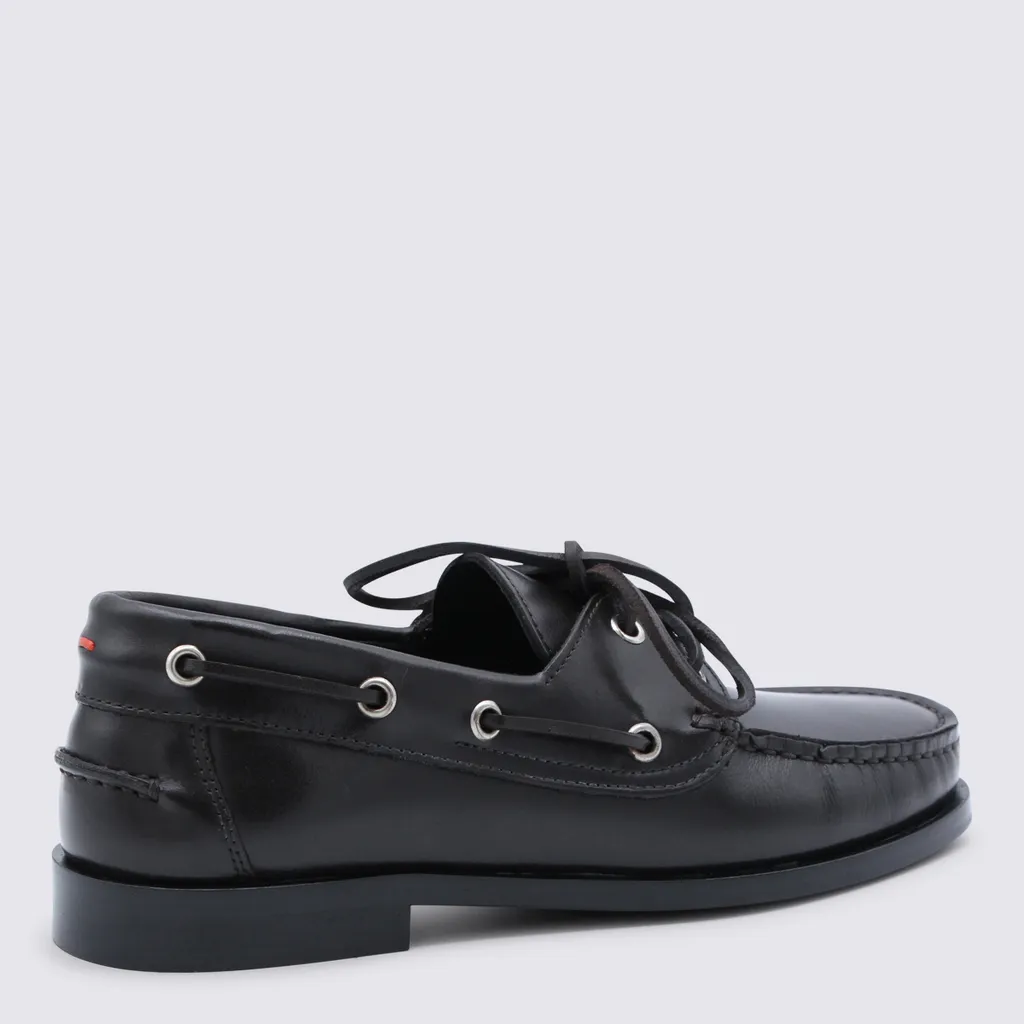Aeyde Harris Round Toe Lace-Up Shoes