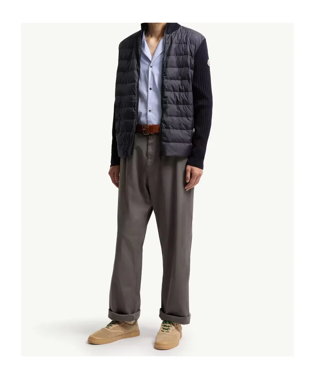 Moncler Quilted Zipped Cardigan