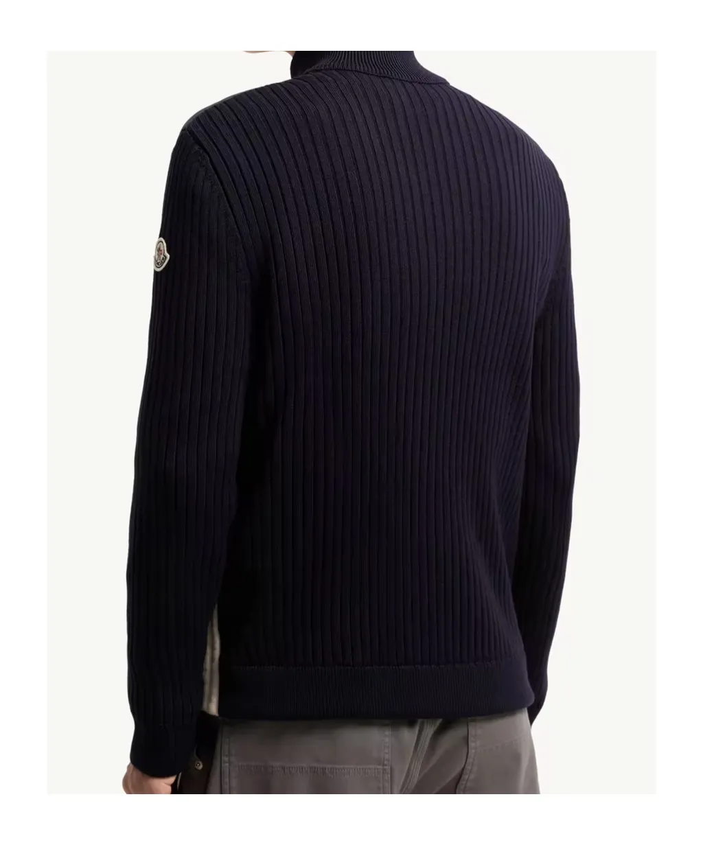Moncler Quilted Zipped Cardigan
