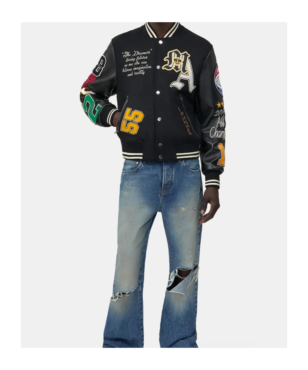 Amiri Varsity Patch Jacket