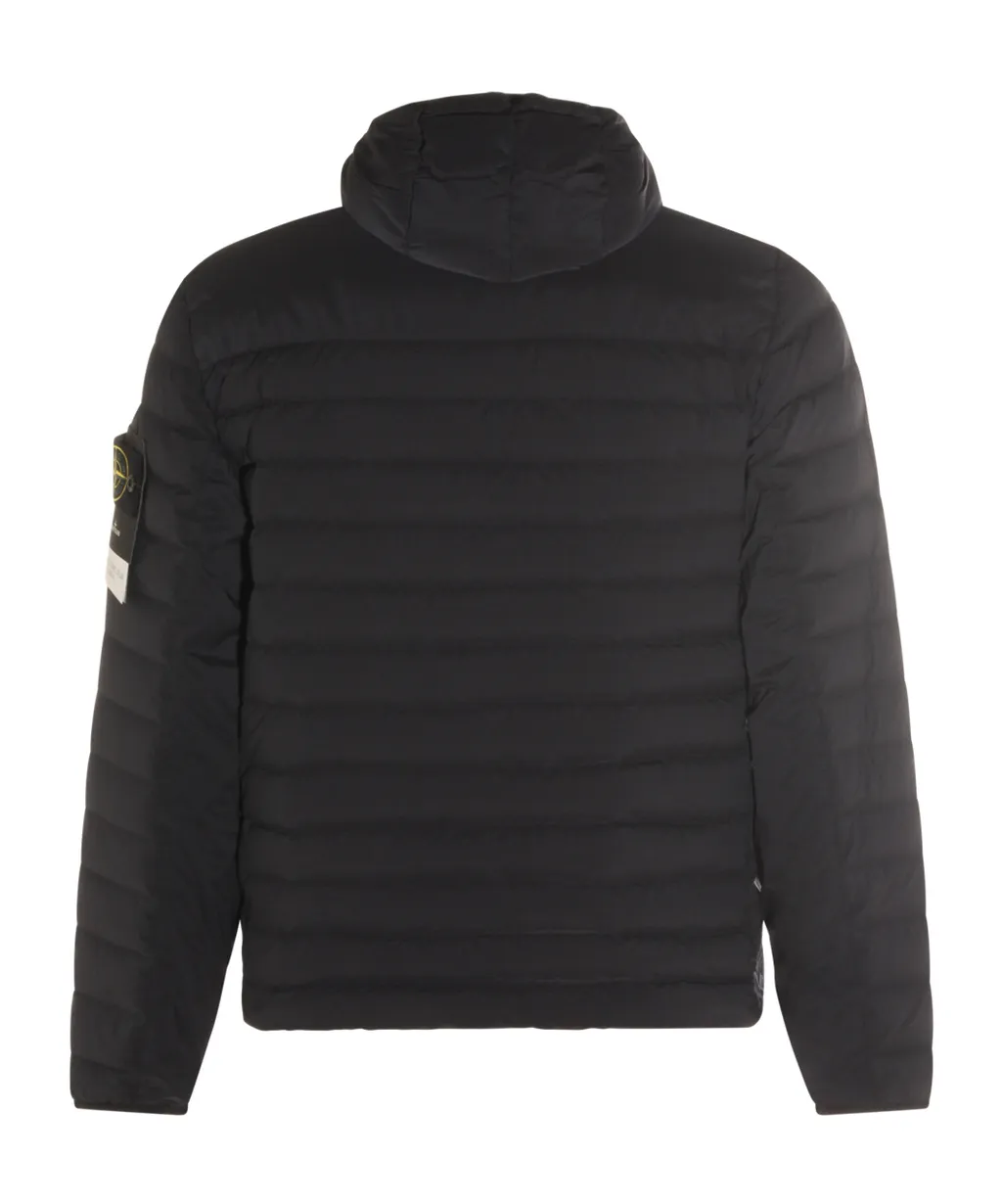 Stone Island Zipped Hooded Coat