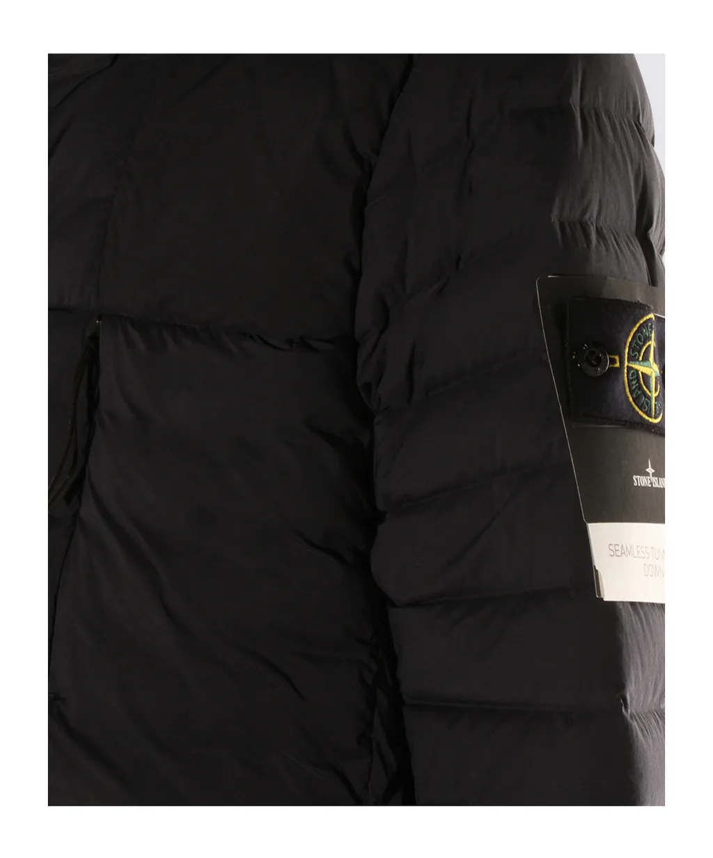 Stone Island Zipped Hooded Coat