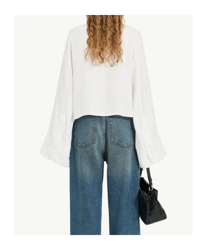 Mm6 Maison Margiela Jacquard Convertible Shirt