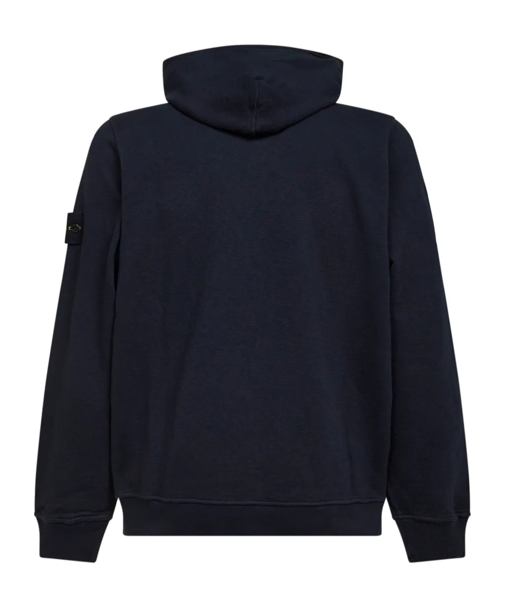 Stone Island Logo Patch Zip-Up Jacket