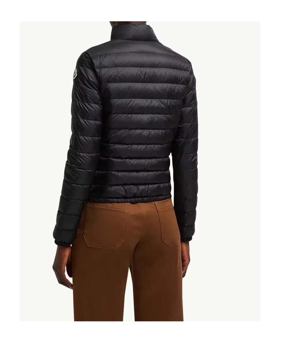 Moncler Lans Zip-Up Short Padded Jacket