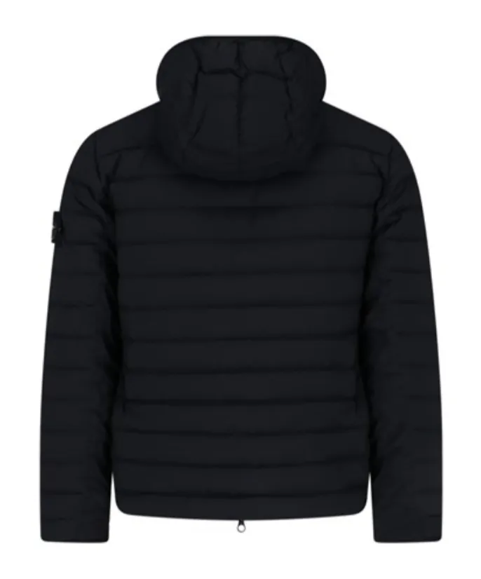 Stone Island Zipped Hooded Coat