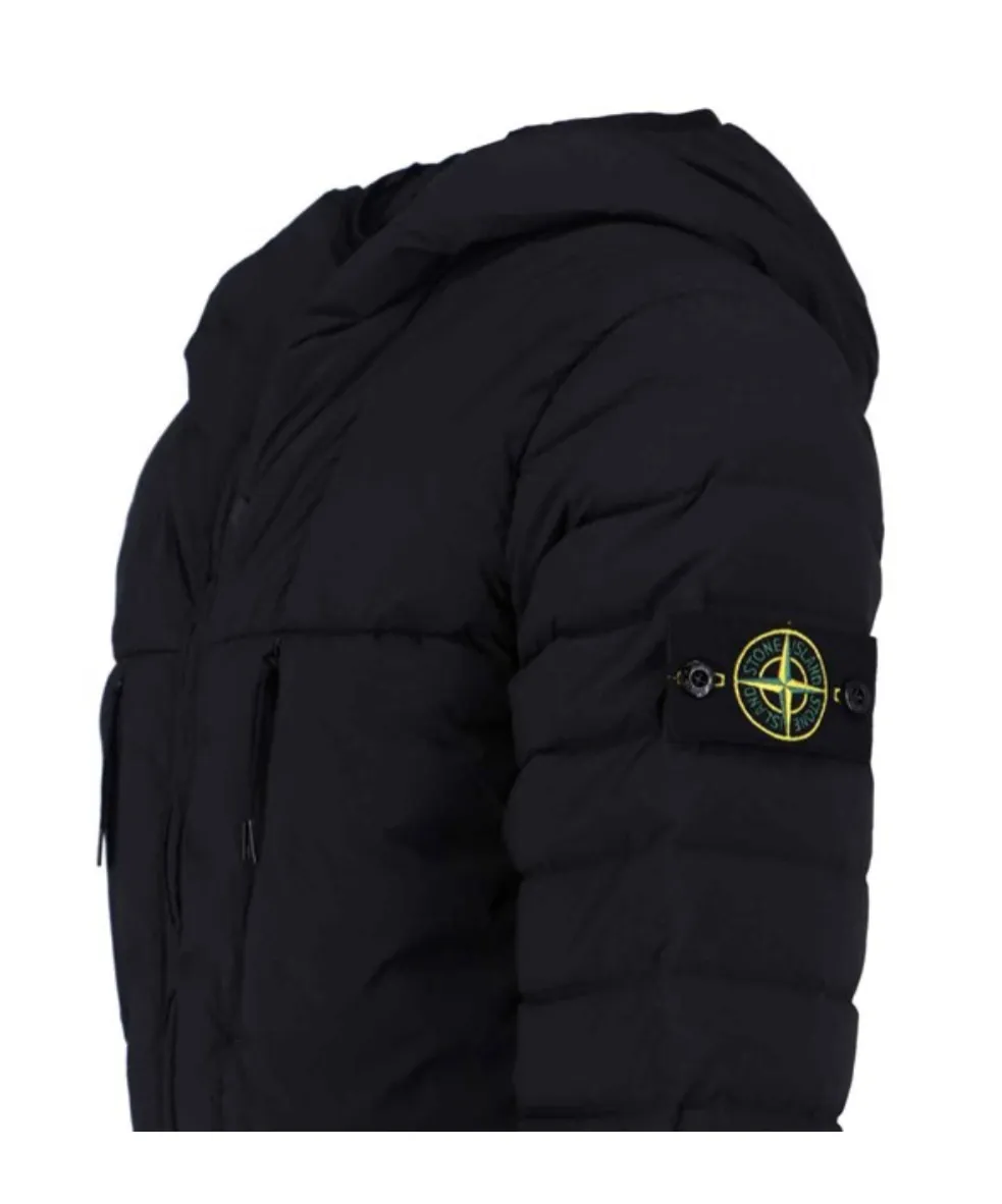 Stone Island Zipped Hooded Coat
