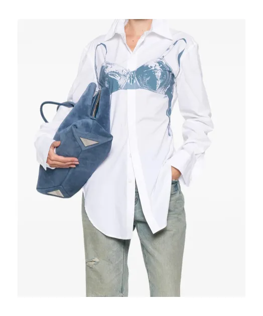 Jean Paul Gaultier Long Sleeve Printed Shirt