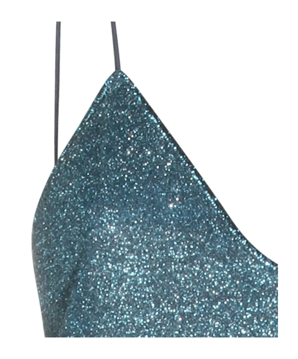 Osree Lumire Plumage Sleeveless Mini Dress
