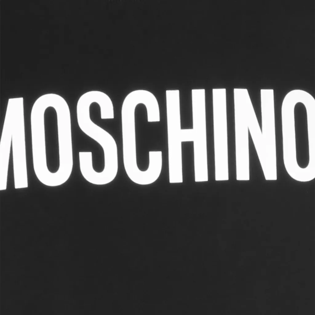 Moschino Logo-Print Crewneck T-Shirt