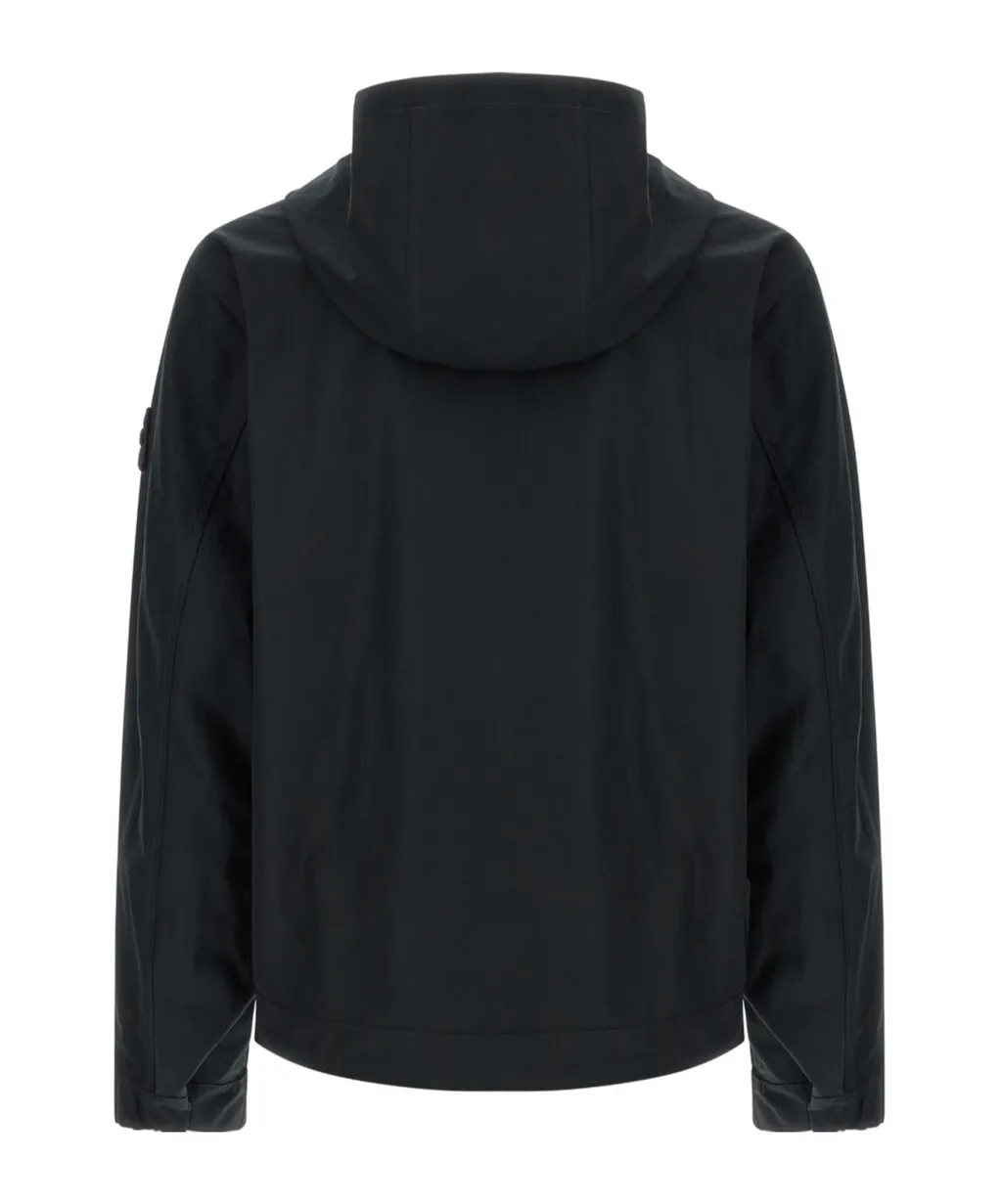Stone Island Logo Patch Zip-Up Jacket