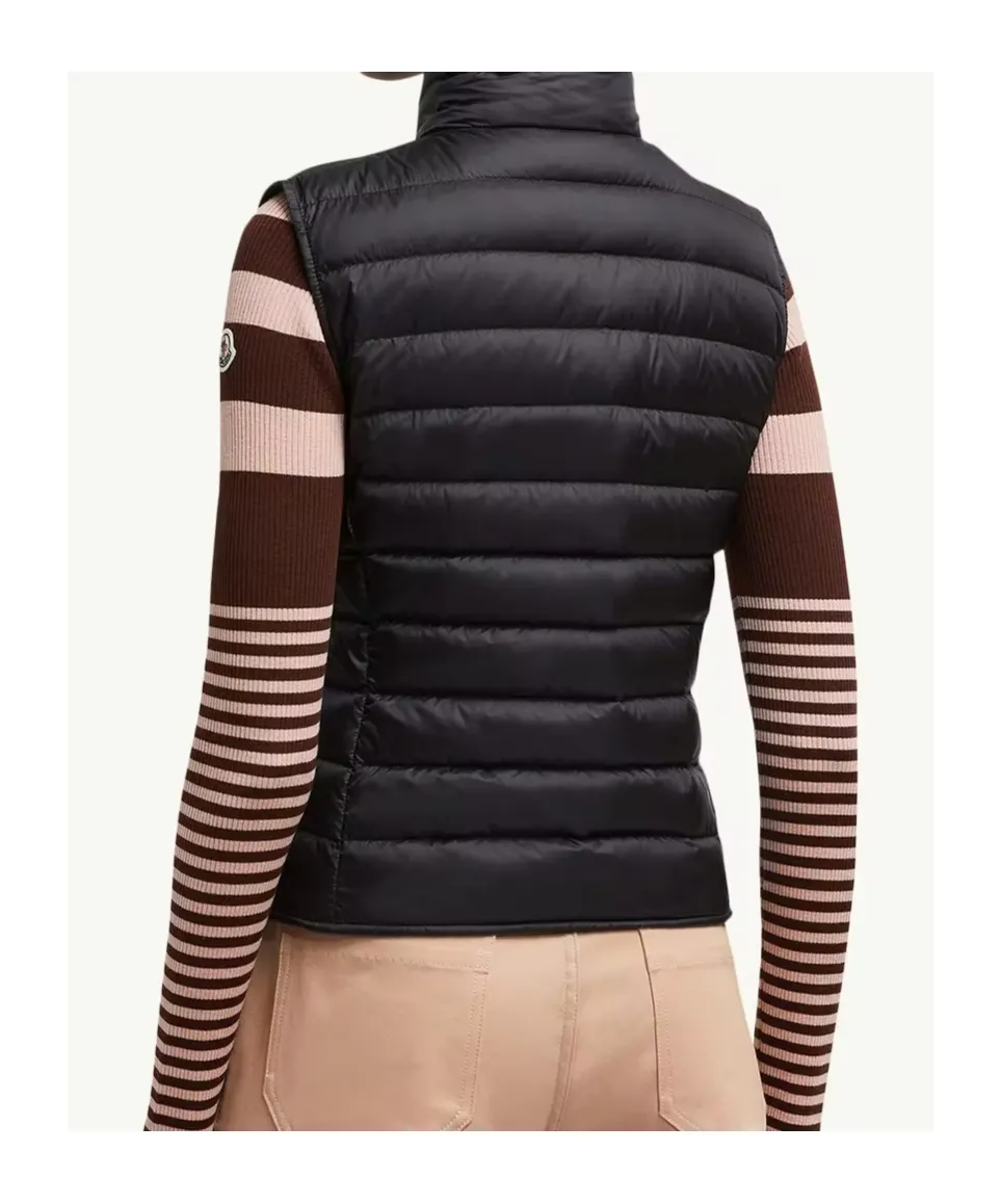 Moncler Liane Button-Up Padded Gilet
