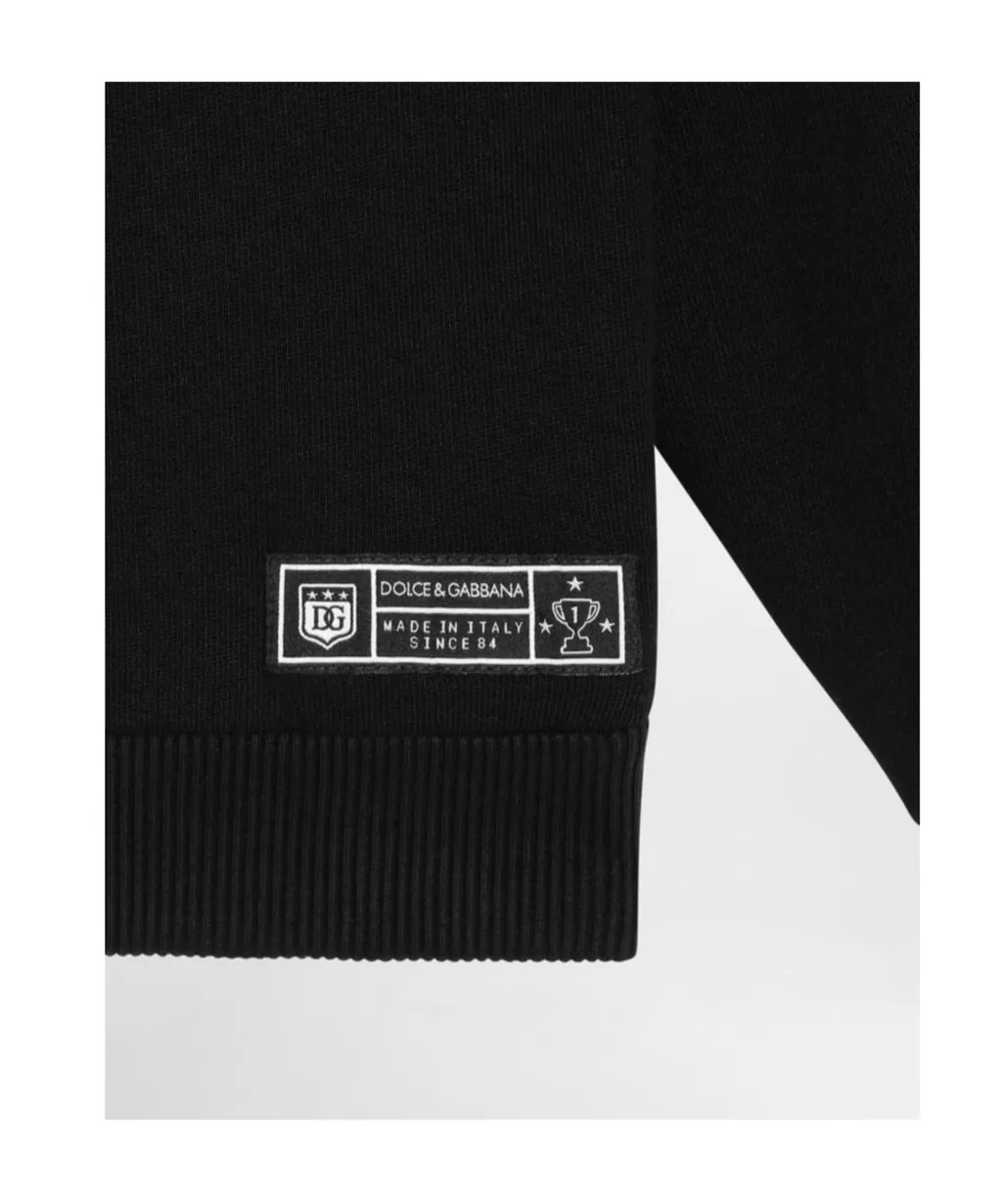 Dolce & Gabbana Kids Logo Printed Hoodie