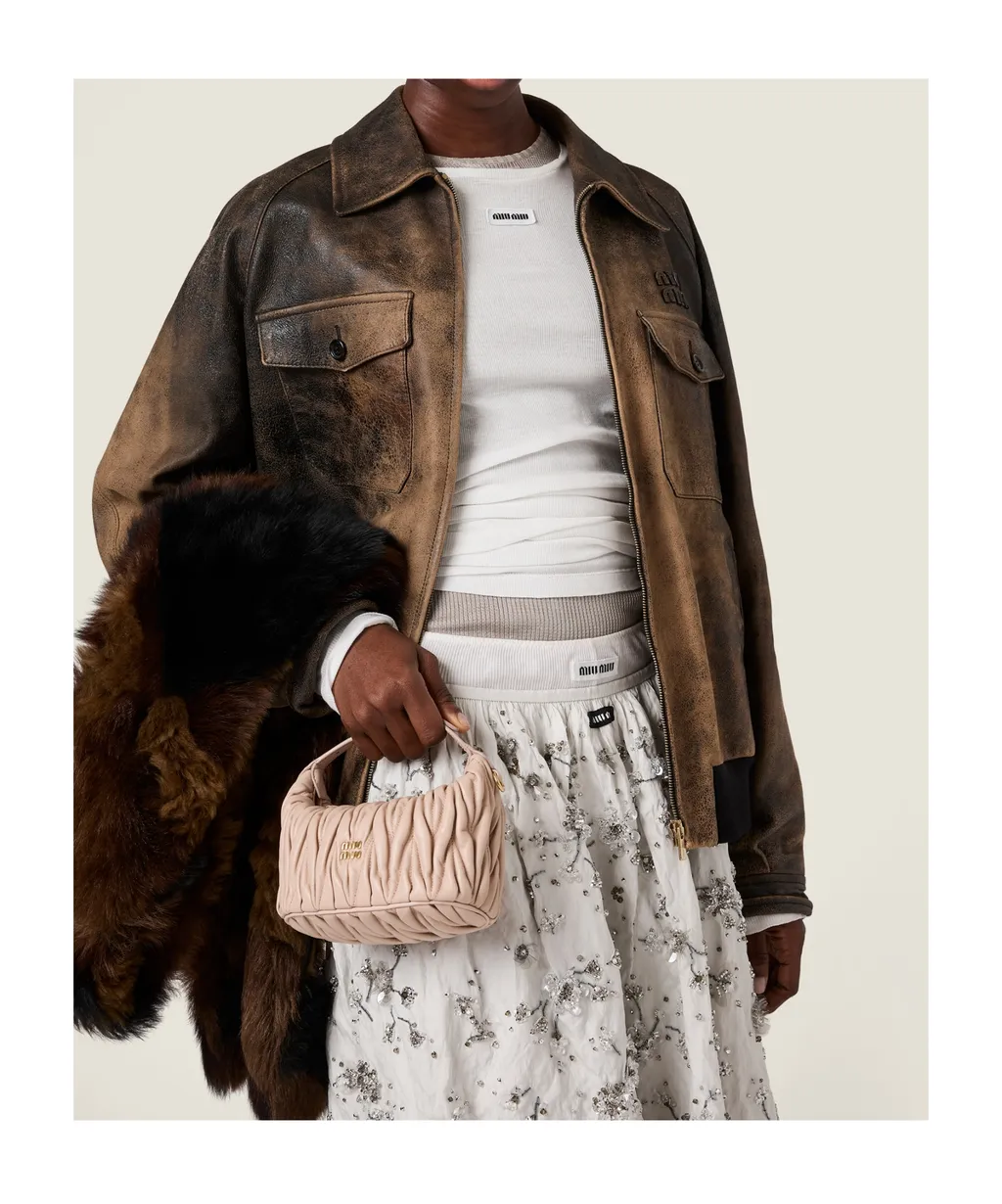Miu Miu Long-Sleeved Zipped Jacket