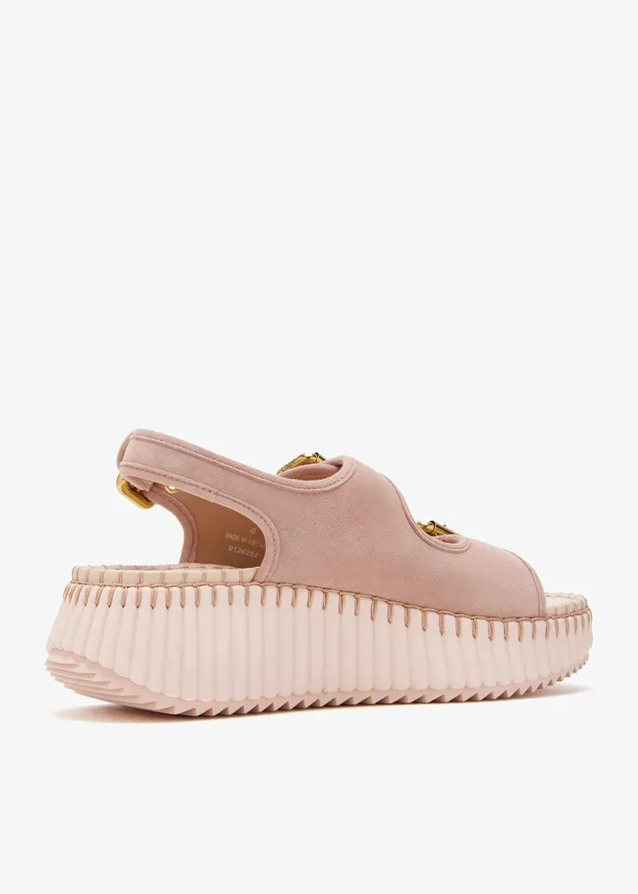Chloé Buckle Detailed Sandals