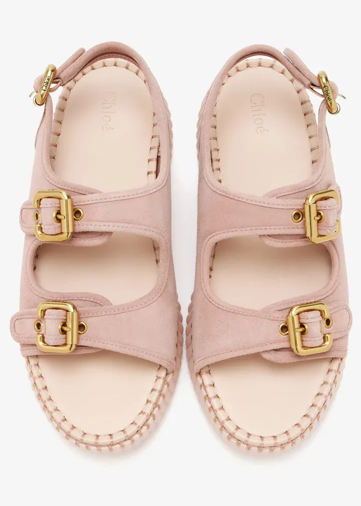 Chloé Buckle Detailed Sandals