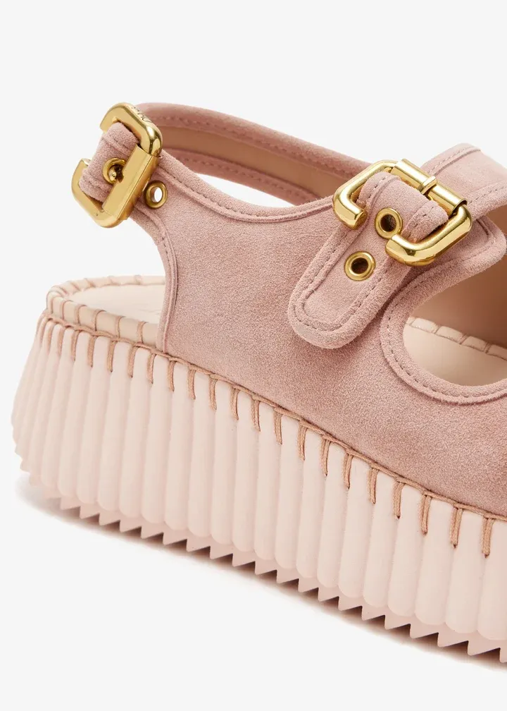 Chloé Buckle Detailed Sandals