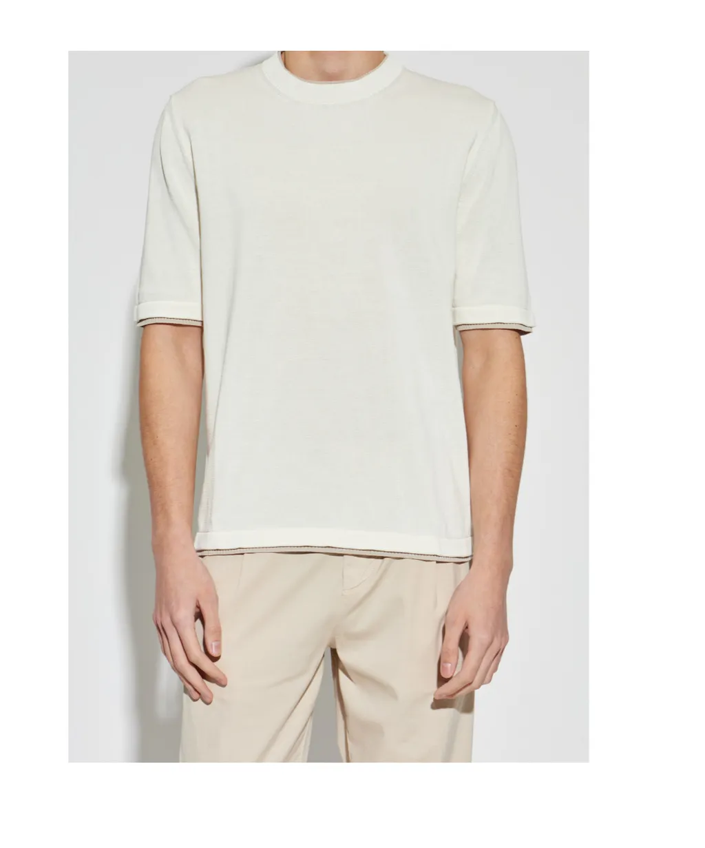 Eleventy Crewneck Short-Sleeved T-Shirt