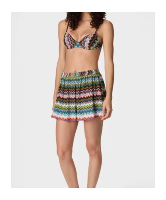 Missoni Pixelated Zigzag Motif Shorts