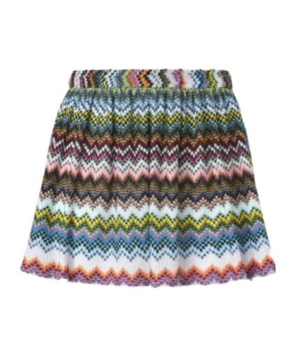 Missoni Pixelated Zigzag Motif Shorts