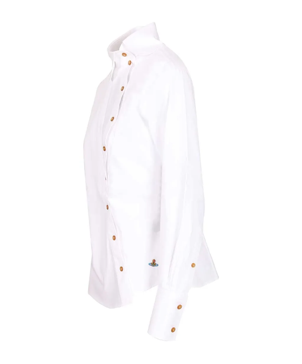 Vivienne Westwood Bella Orb-Embroidered Buttoned Shirt