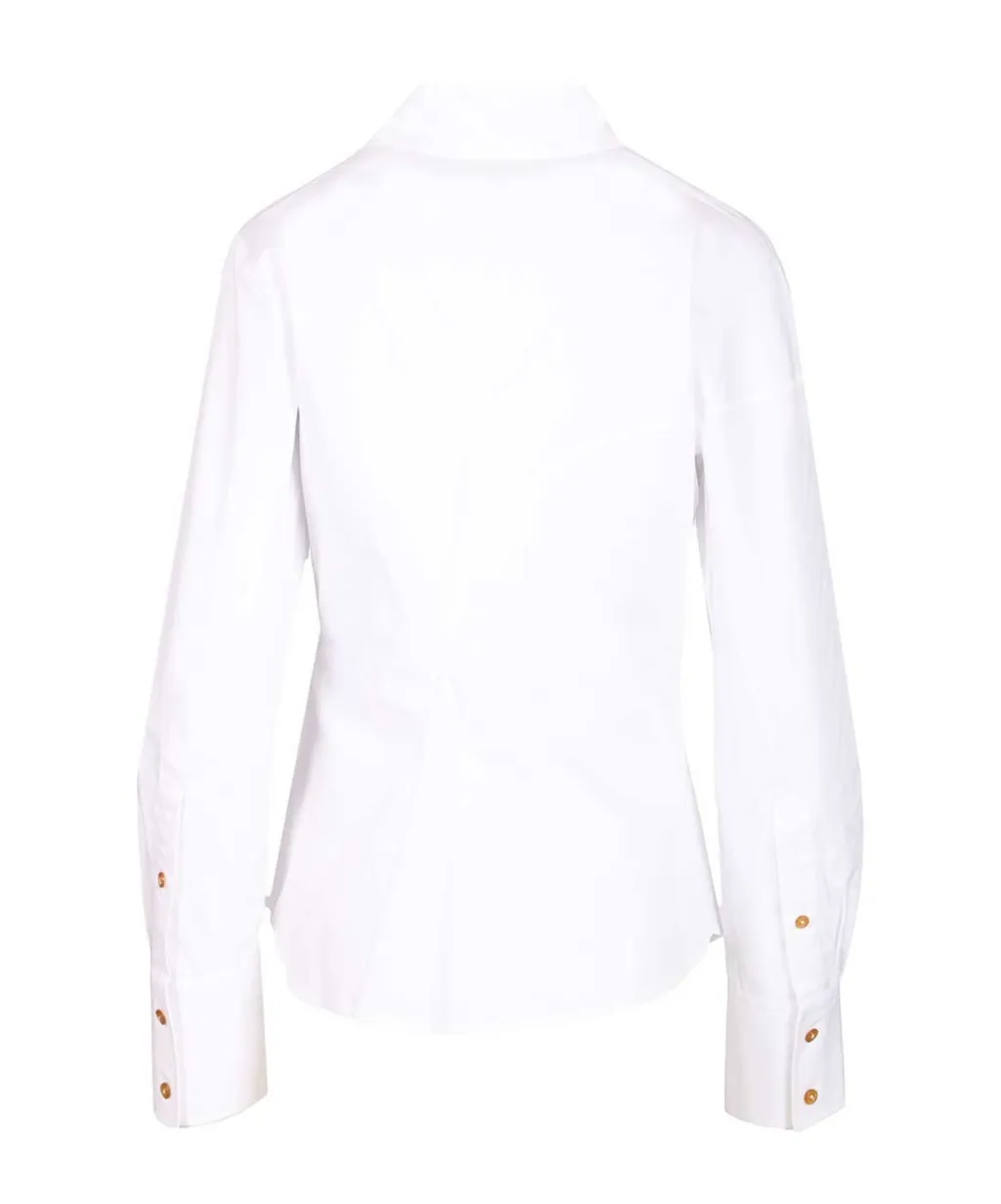 Vivienne Westwood Bella Orb-Embroidered Buttoned Shirt