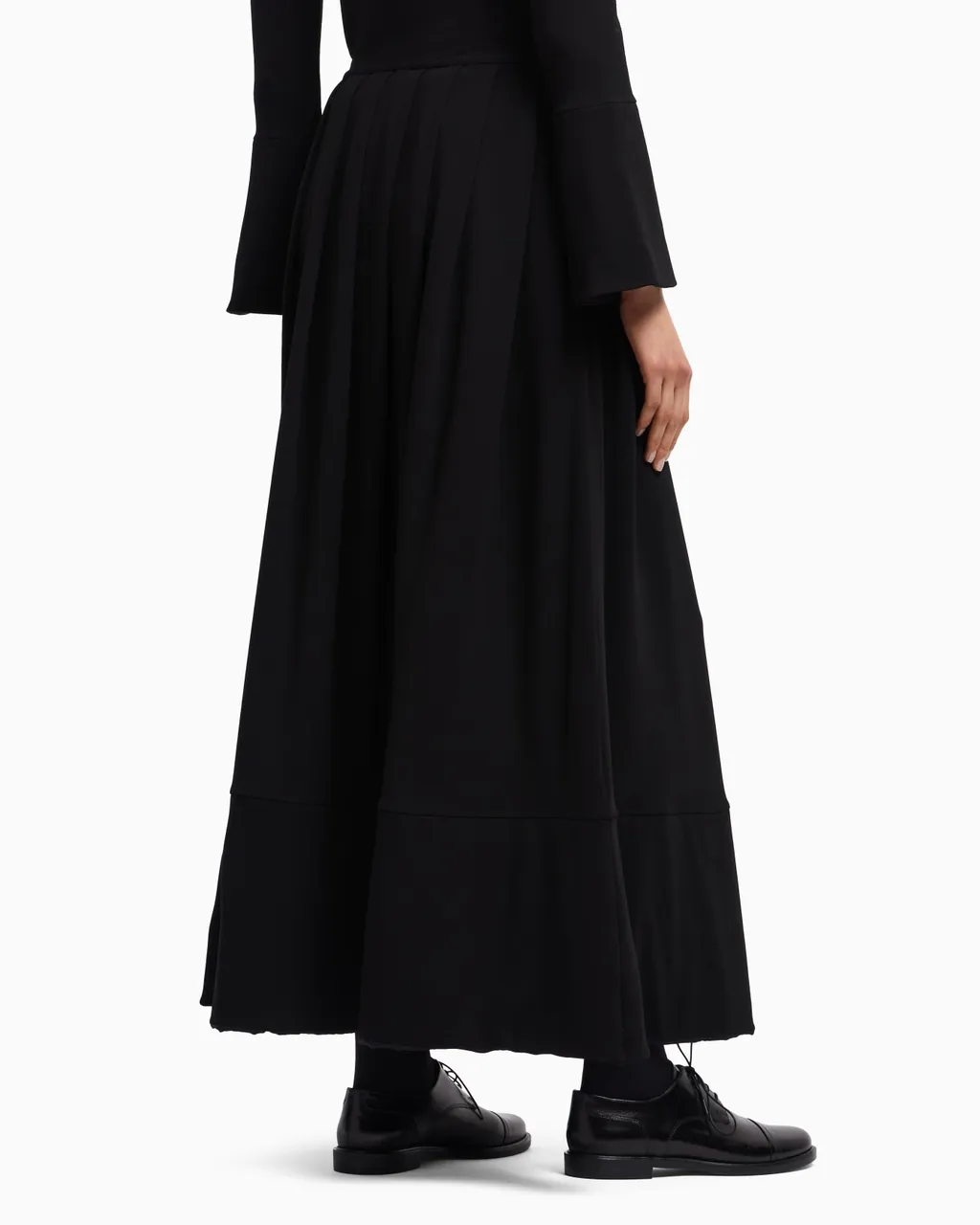Pleated Midi Skirt