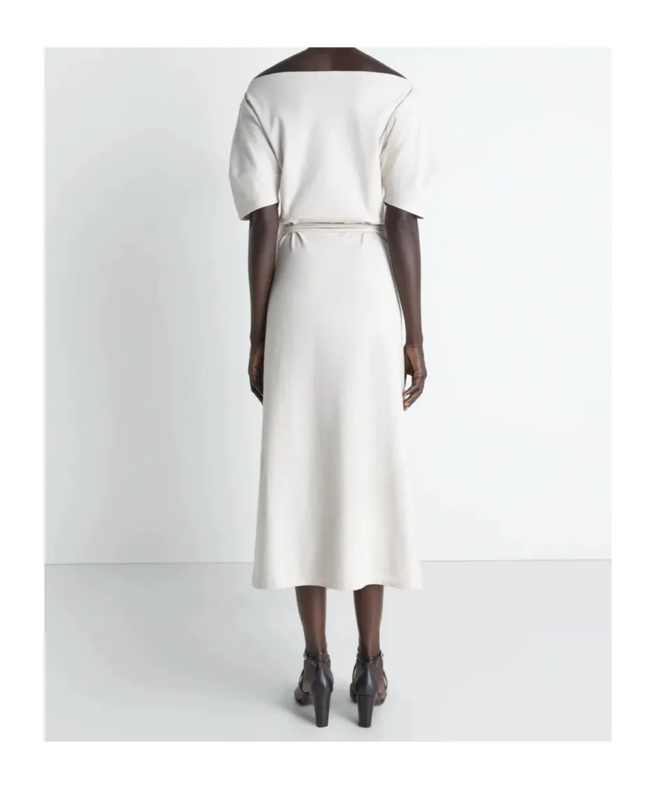 Lemaire Short Sleeve Off Shoulder Dress