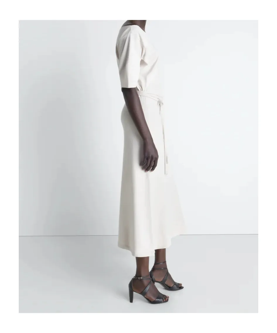 Lemaire Short Sleeve Off Shoulder Dress