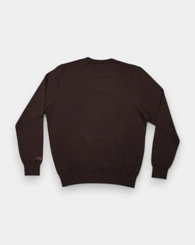 Crew-Neck Long-Sleeve Sweater