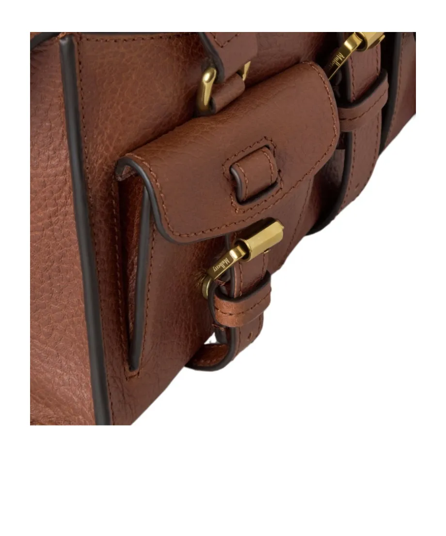 Mulberry Buckle Detailed Top Handle Bag