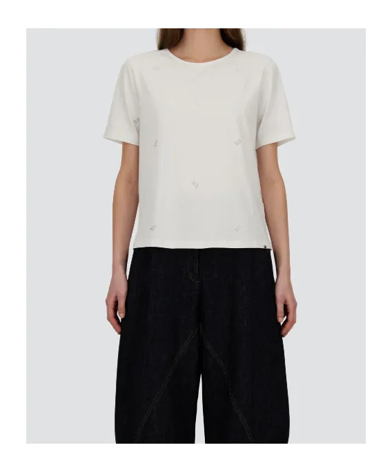 T-Shirt In Interlock Jersey