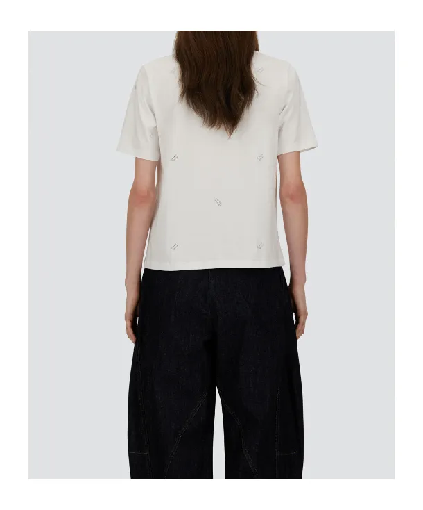 T-Shirt In Interlock Jersey