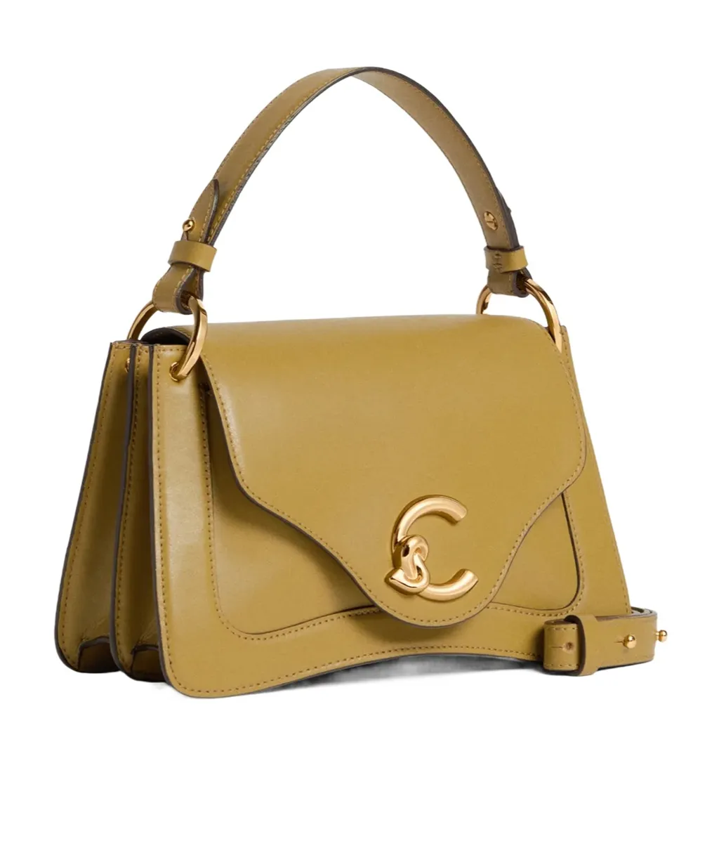 Coccinelle C-Me Foldover Top Tote Bag