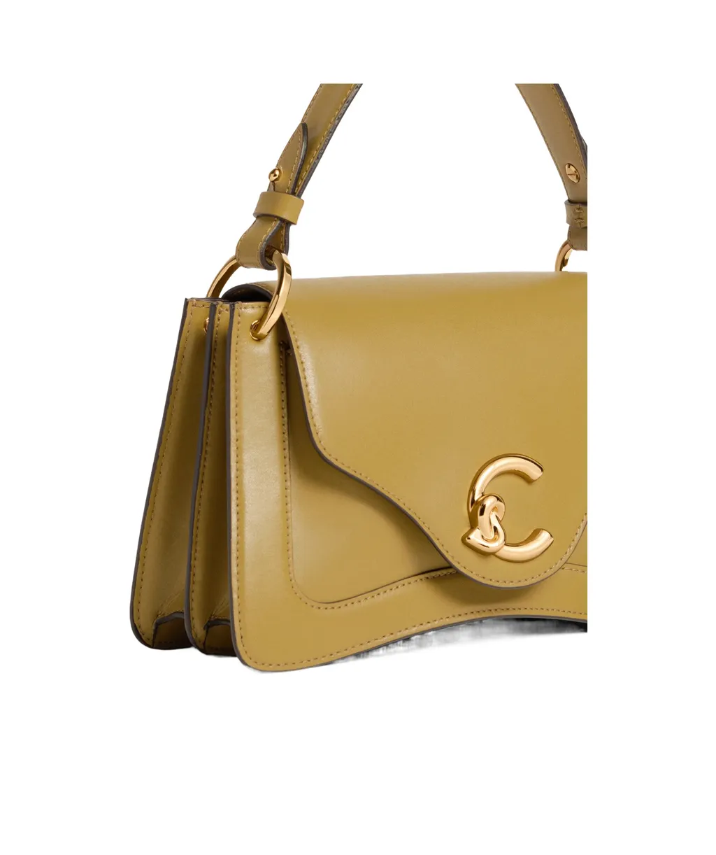 Coccinelle C-Me Foldover Top Tote Bag