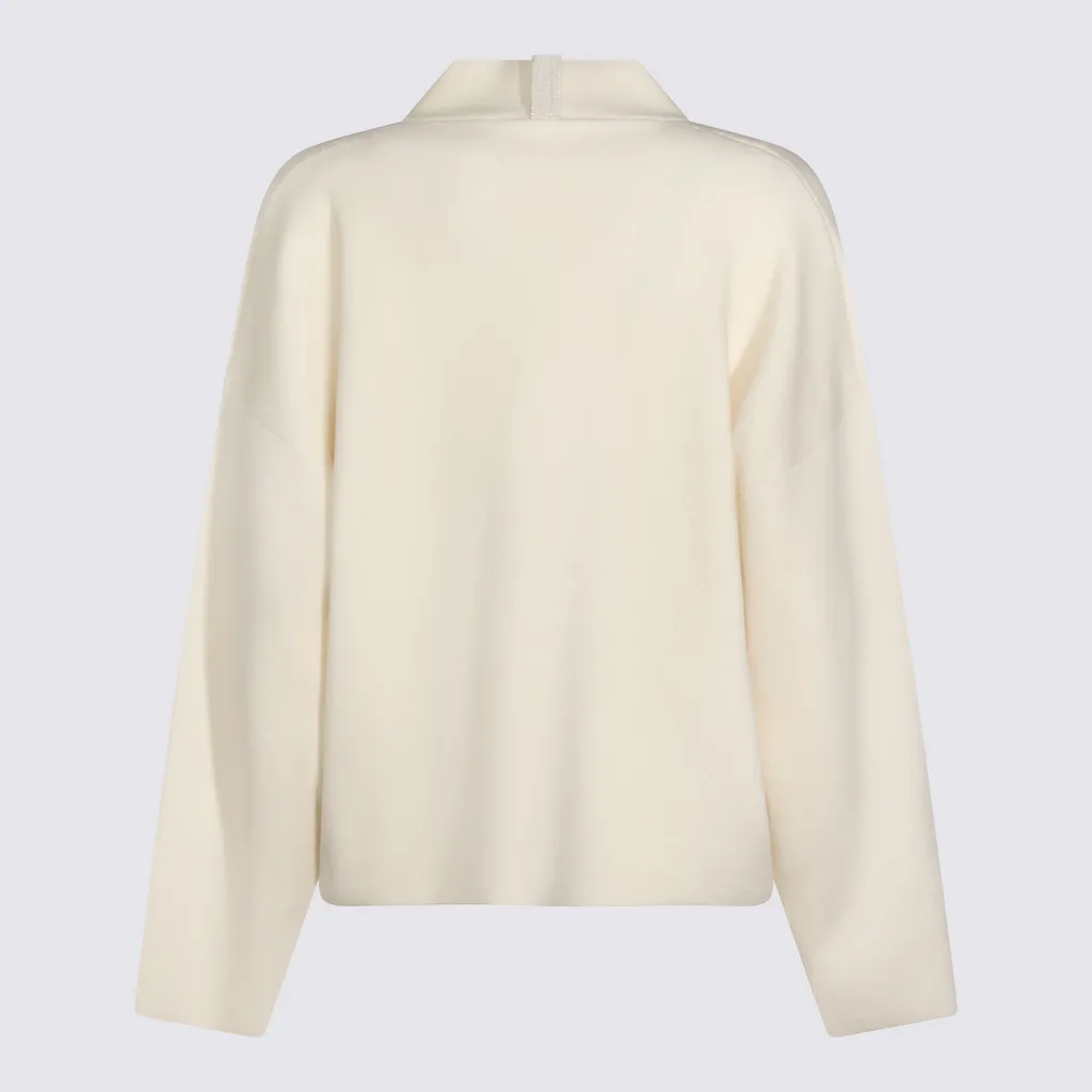 Fabiana Filippi V-Neck Zipped Sweatshirt