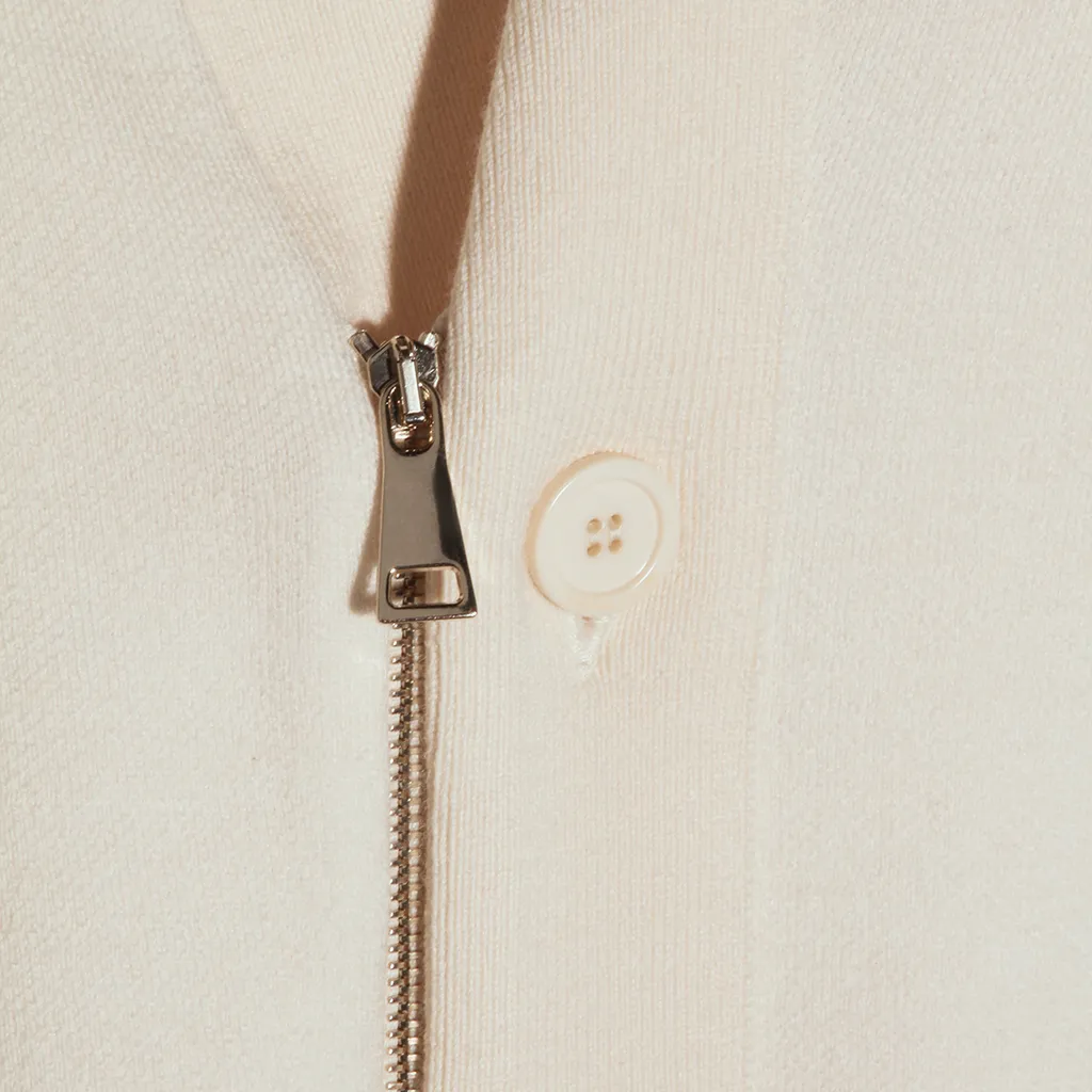 Fabiana Filippi V-Neck Zipped Sweatshirt