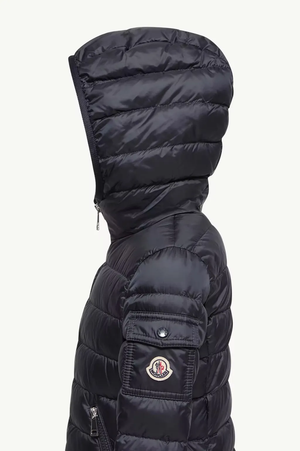 Moncler Enfant Gles Hooded Down Jacket