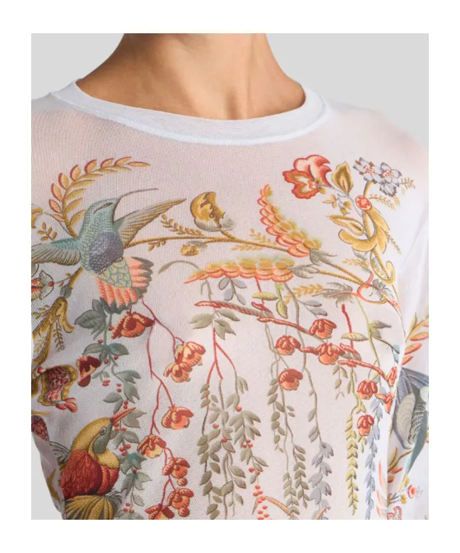 Etro Floral Motif Printed Top