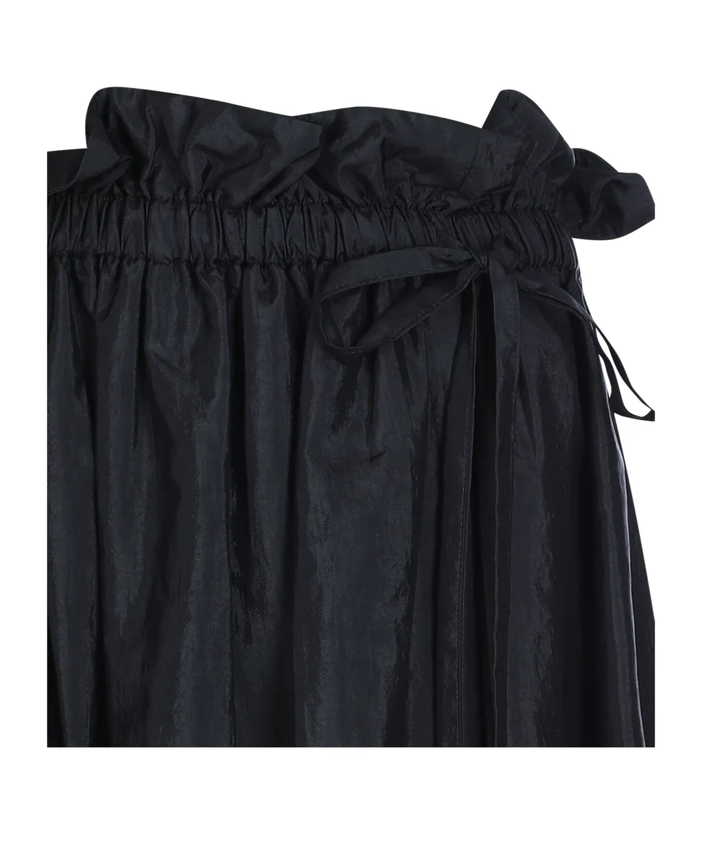 Jil Sander Ruffle Detailed Skirt