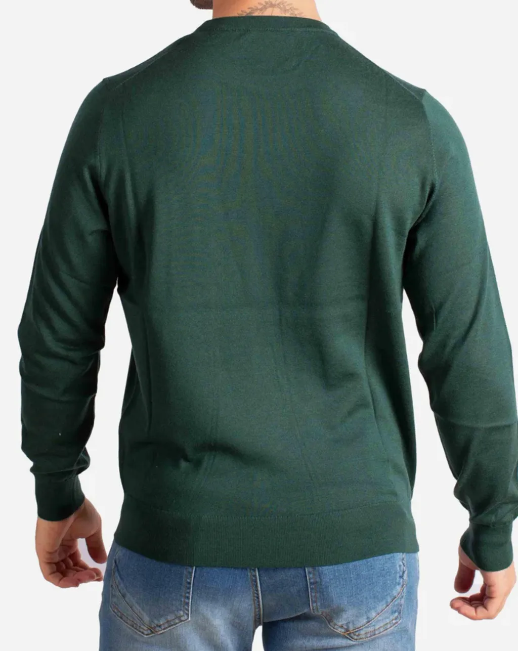 Crew-Neck Long-Sleeve Sweater