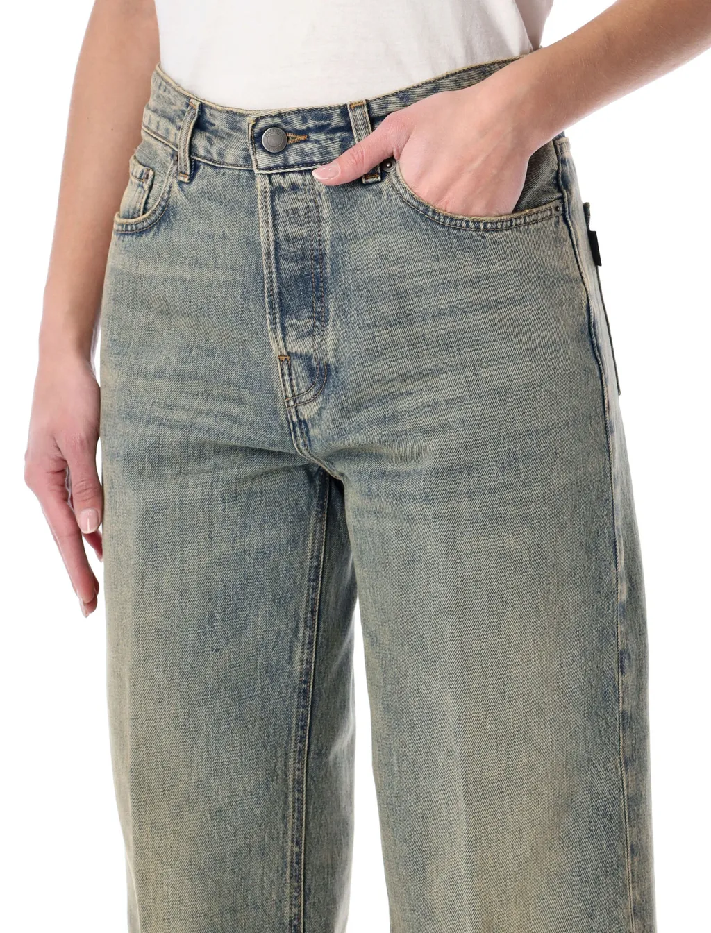 Haikure Betty High-Rise Straight Jeans