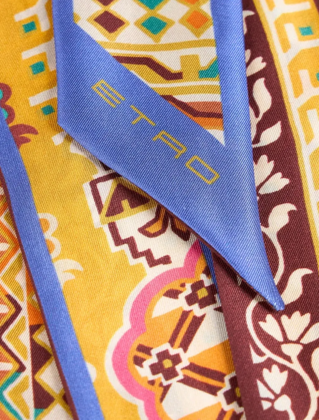 Printed Silk Foulard