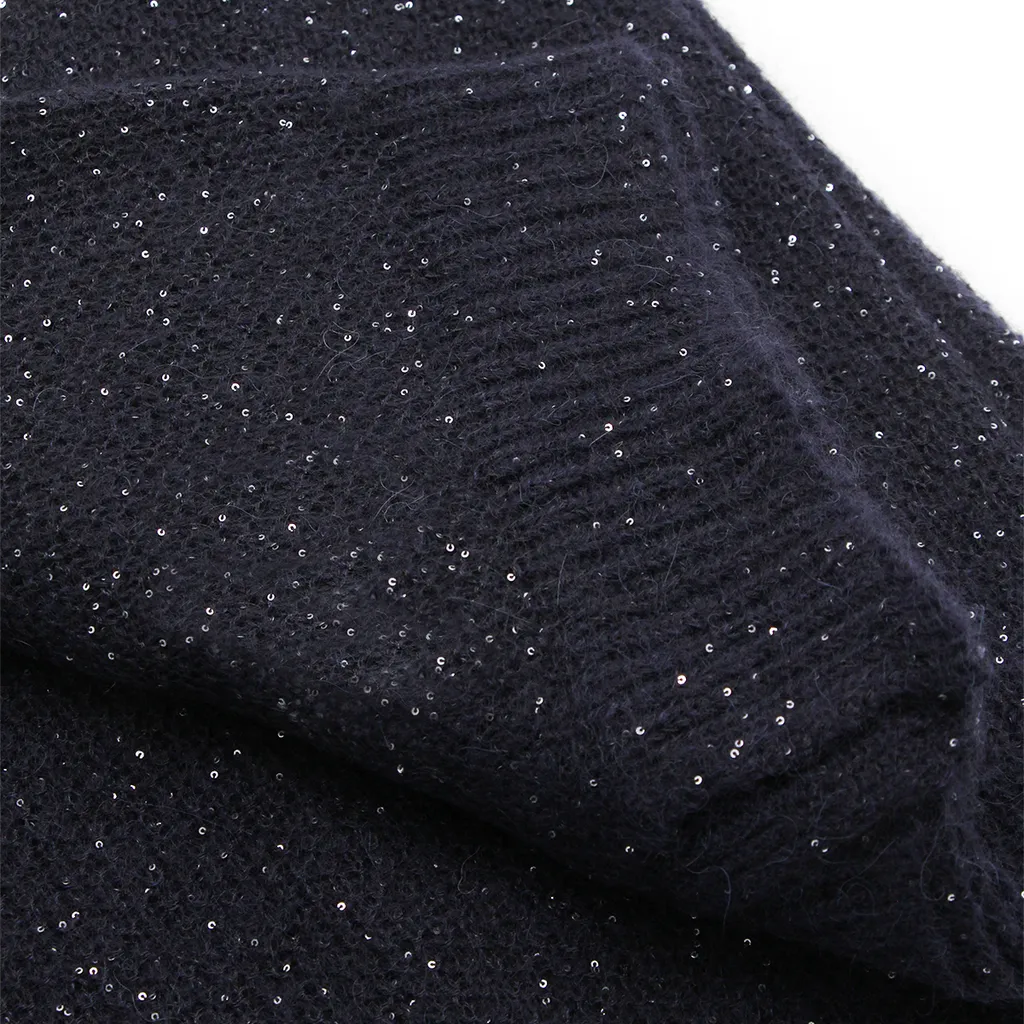 Fabiana Filippi Sequin Embellished Knitted Scarf