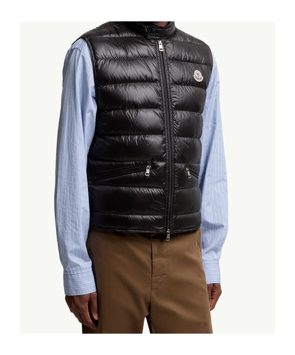 Moncler Gui Packable Zip-Up Padded Gilet