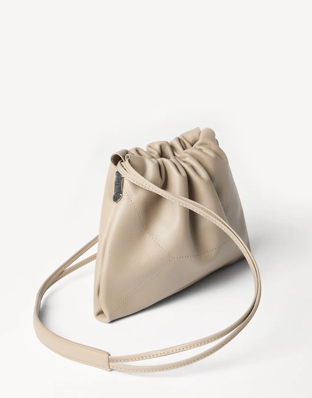 Brunello Cucinelli Logo Stamp Tote Bag